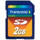 Carte Mémoire SD 2Go transcend