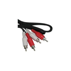 Câble audio 2RCA M/M 10m