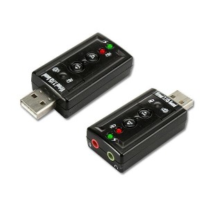 Mini adapt USB-Audio 7,1 canaux connectland