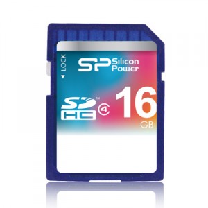 Carte Mémoire 16Go sdhc C4 silicon power