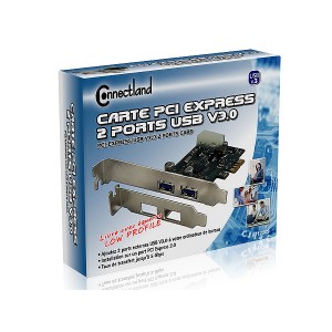 CARTE PCI EXPRESS 2 PORTS USB v3.0﻿