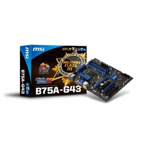 Carte mère MSI B75A-G43