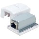 Boitier mural 1 port RJ45 cat6