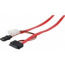 Adaptateur Molex / SATA vers slim DVD 50cm